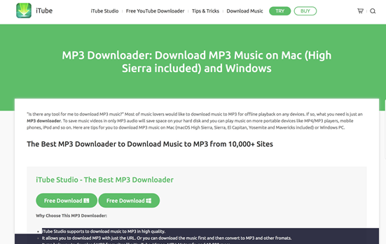 best music downloading site for mac